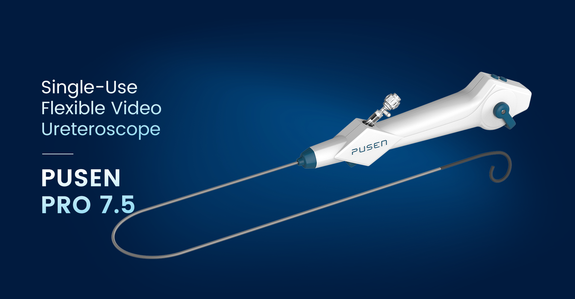 Ureteroscopio flexible Pusen